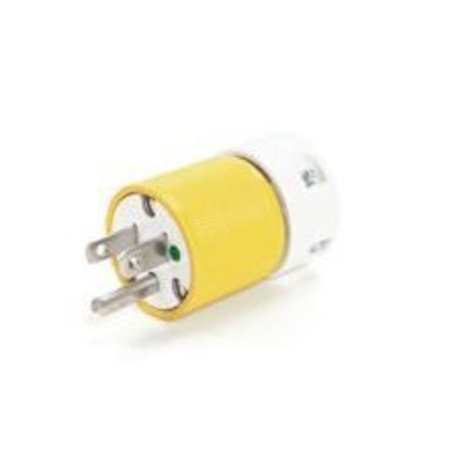 MOLEX HOSPITAL-GRADE PLUG NEMA 5-15 YELLOWANDW 1301440079